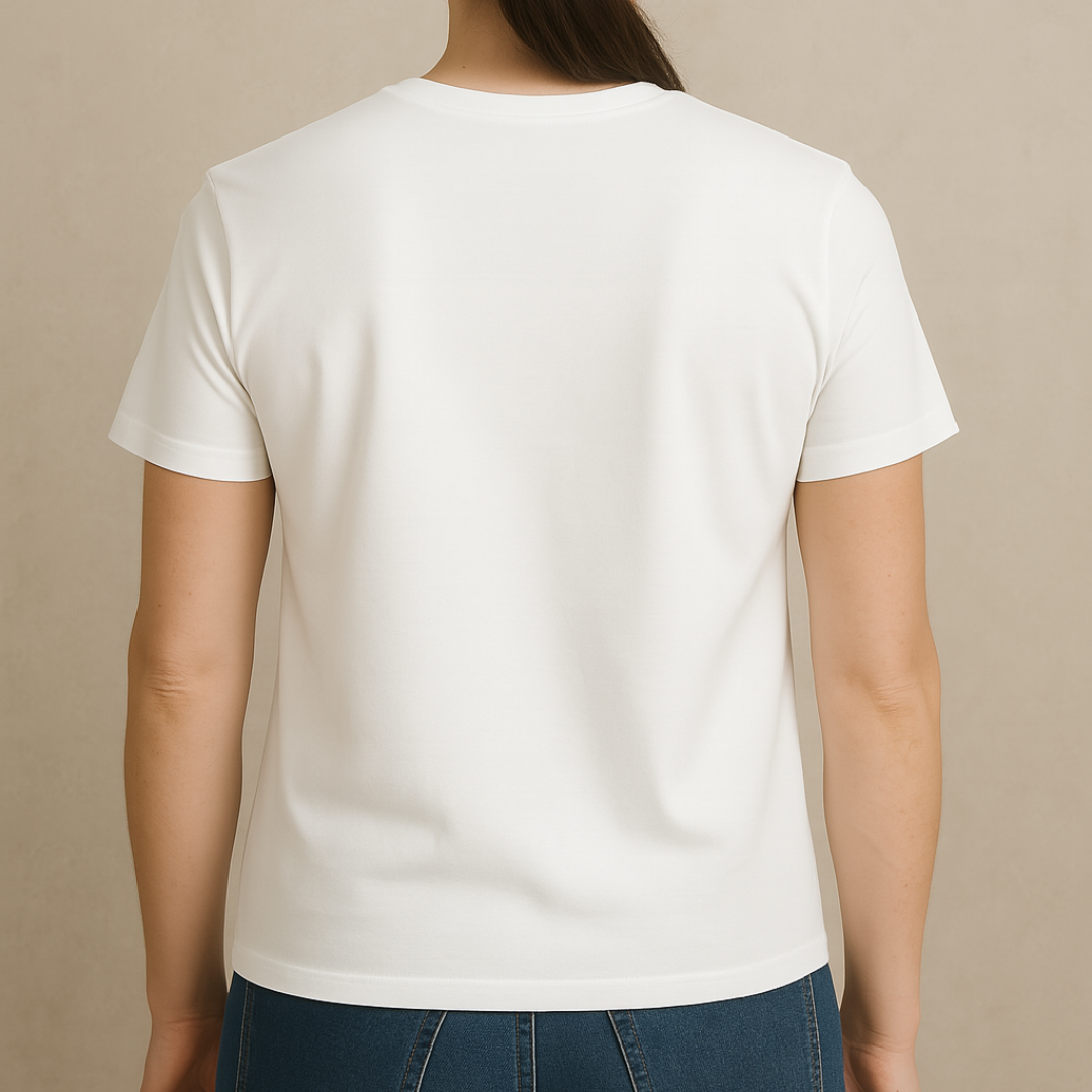 T-Shirt Blanc EssĂȘncia Femme