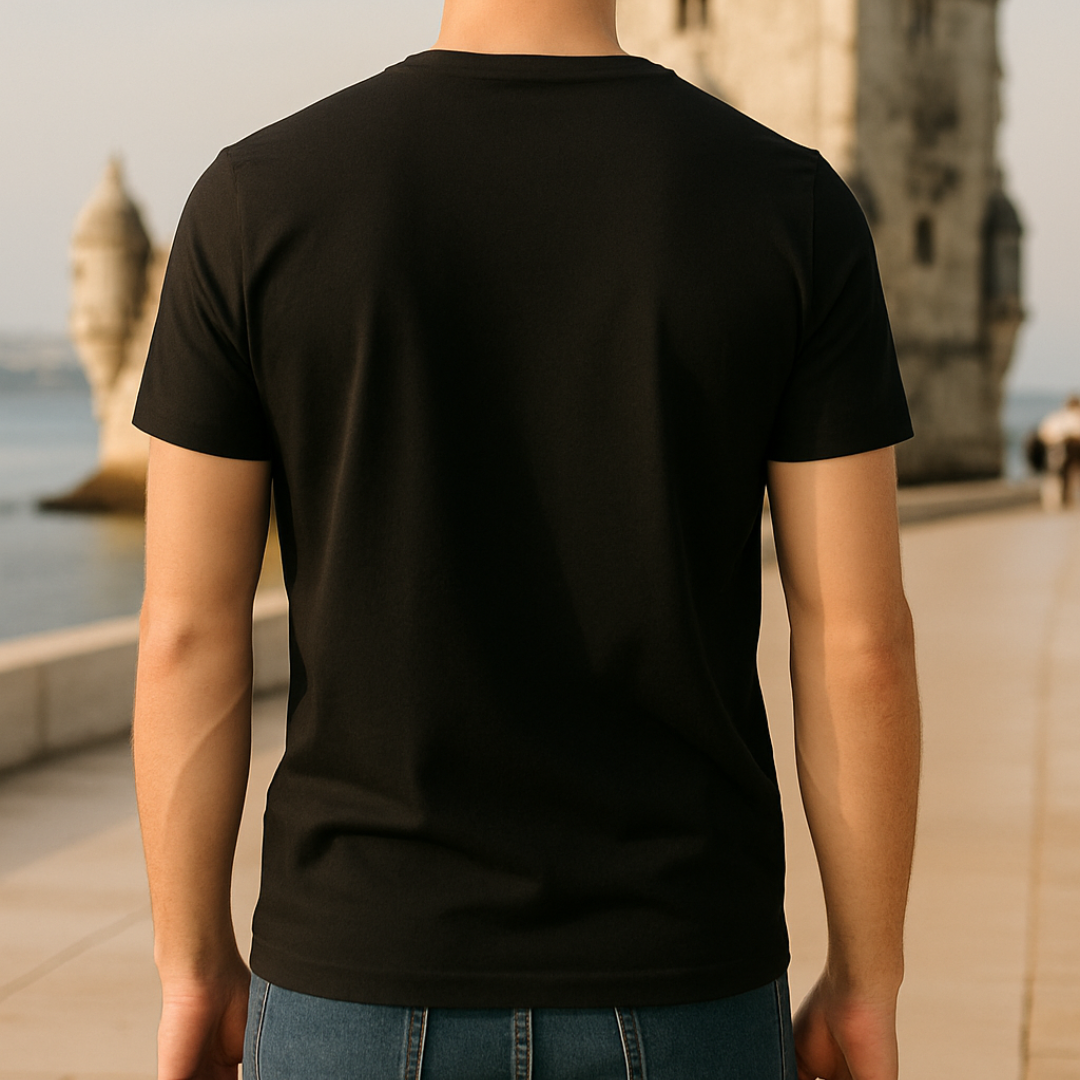 T-Shirt Noir EssĂȘncia Homme