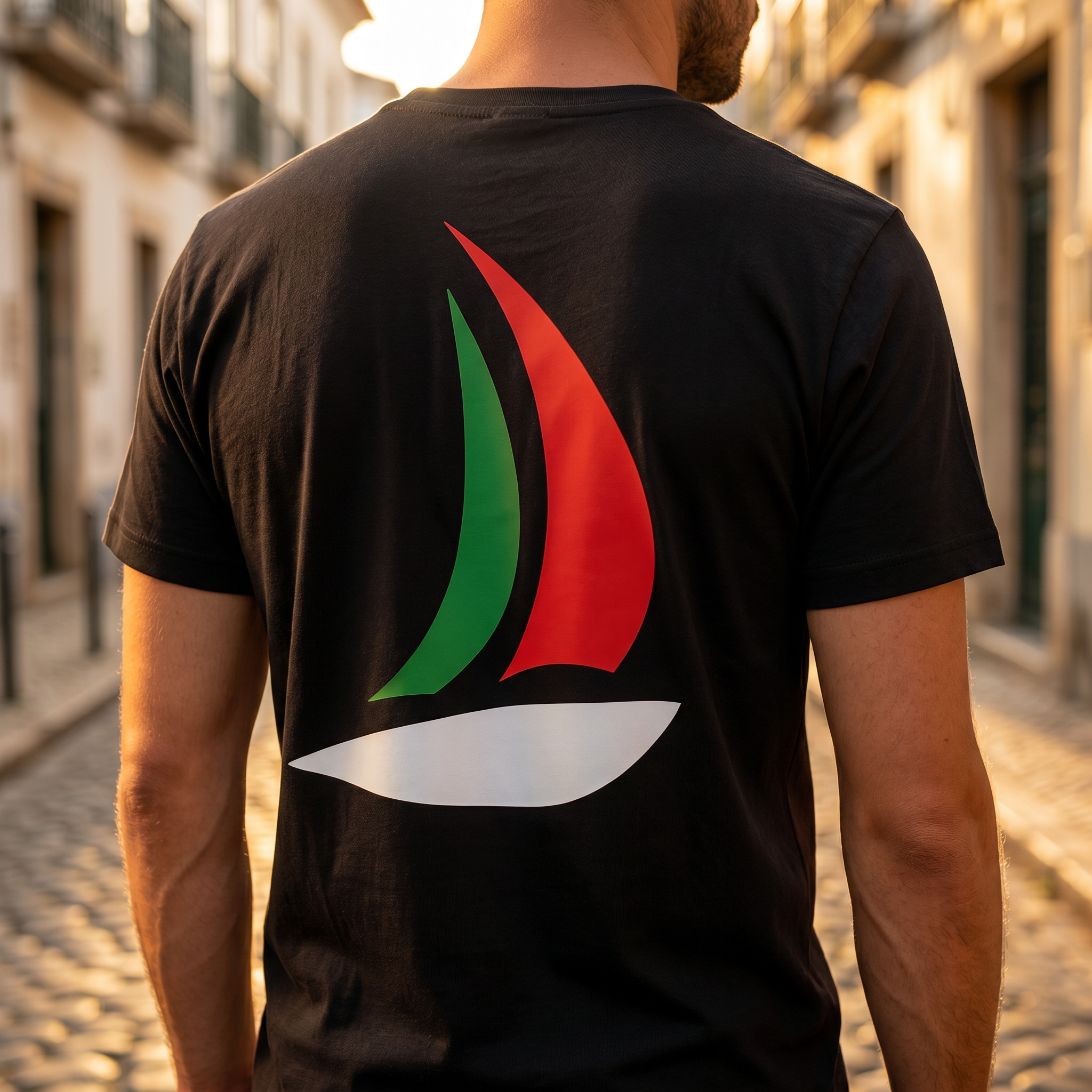 T-Shirt Noir Lusiituga