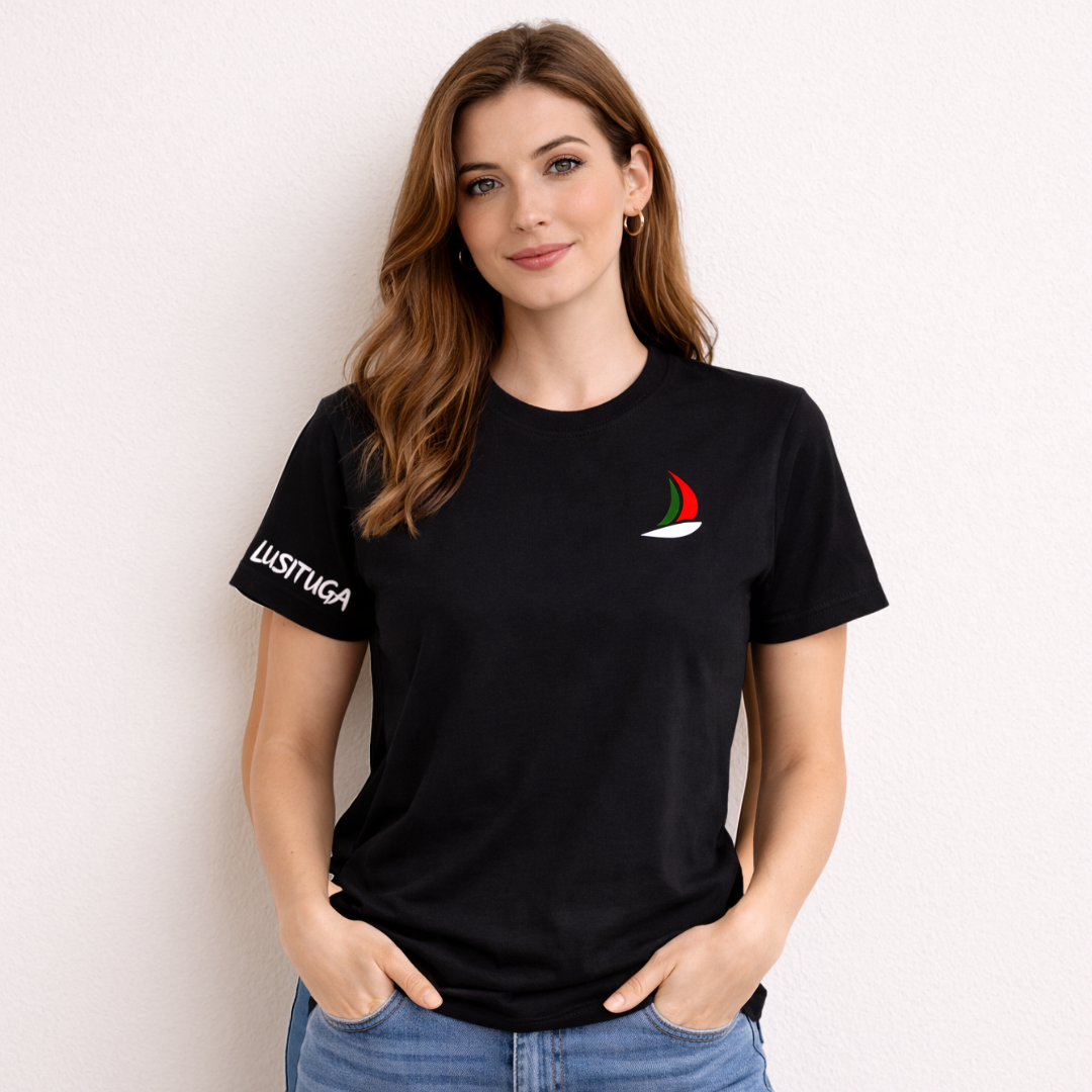 T-Shirt Noir Essência Femme
