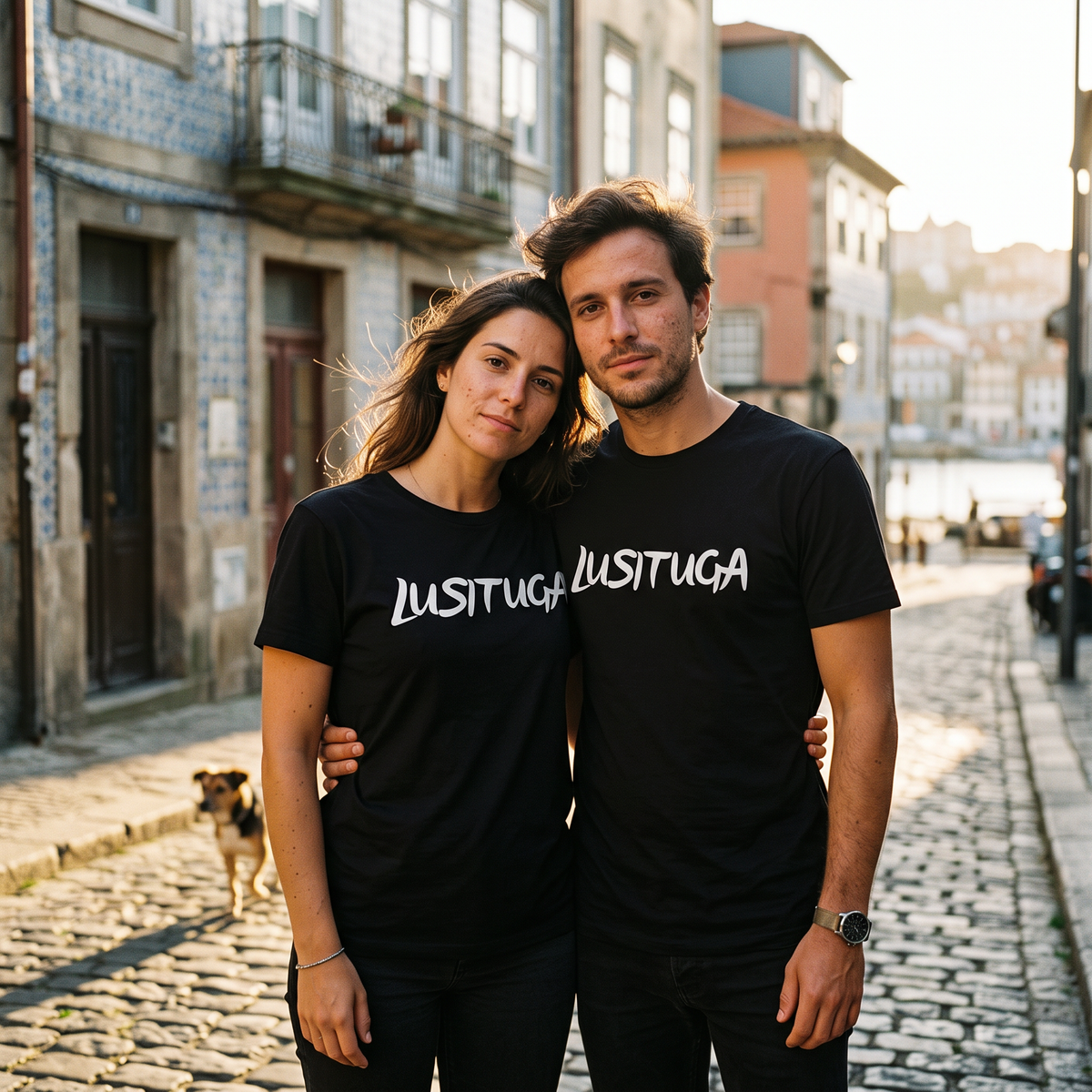 T-Shirt Noir Saudade