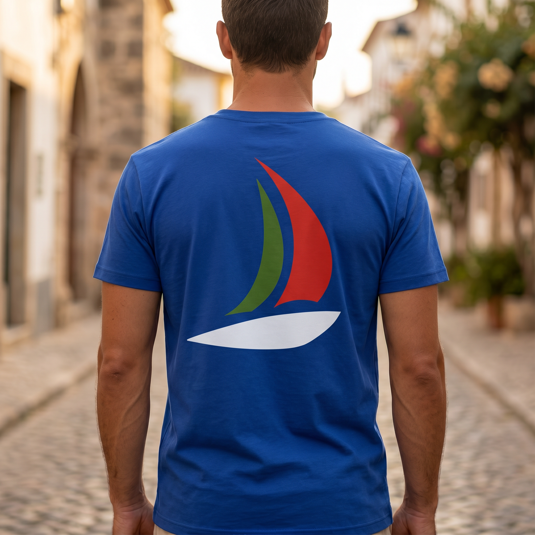 T-Shirt Bleu Lusituga