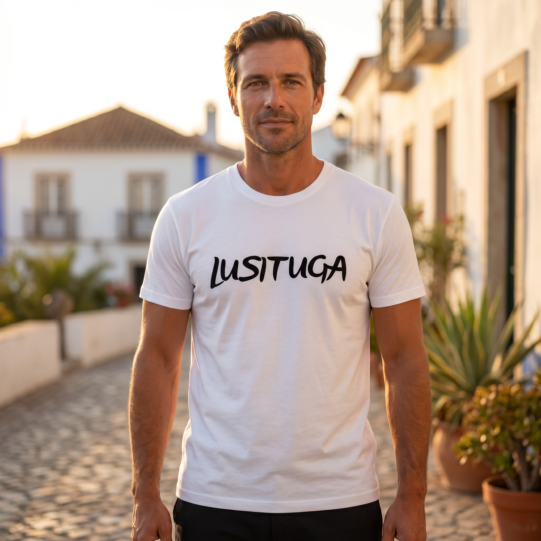 T-Shirt Blanc Lusiituga