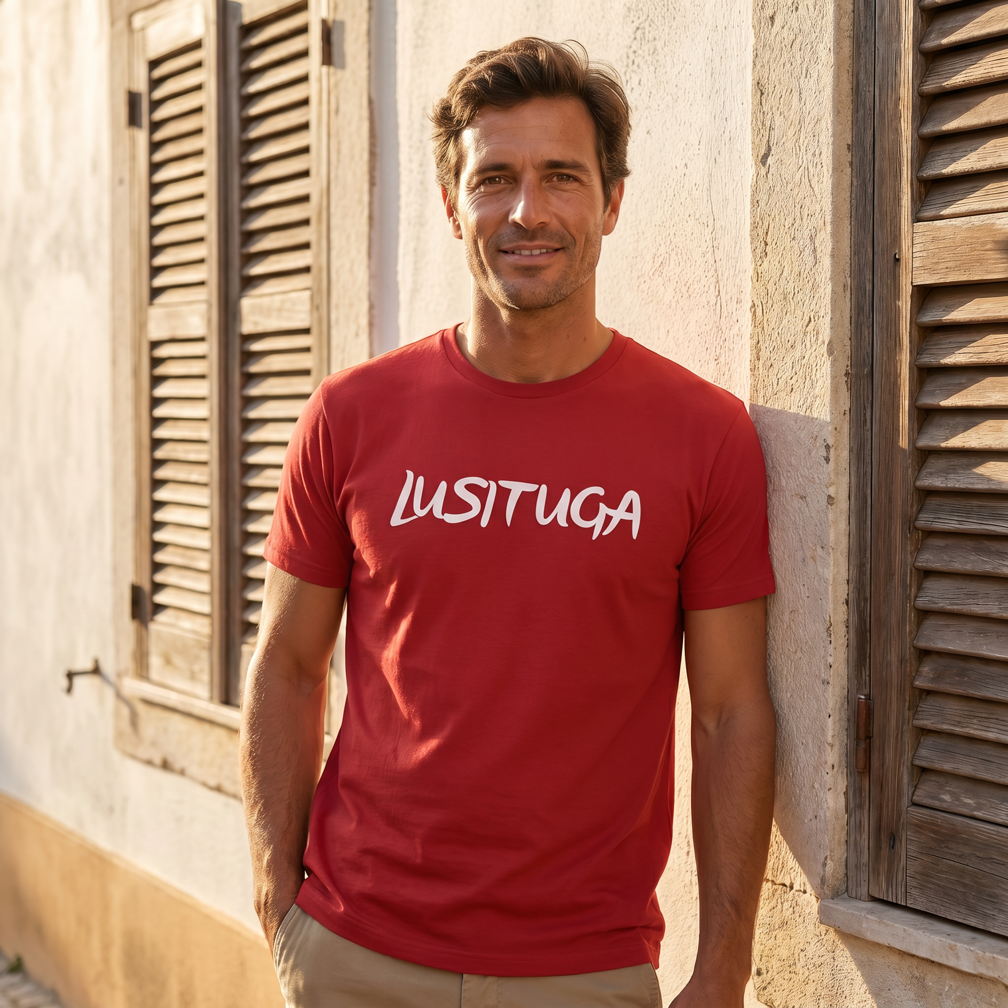T-Shirt Rouge Lusiituga