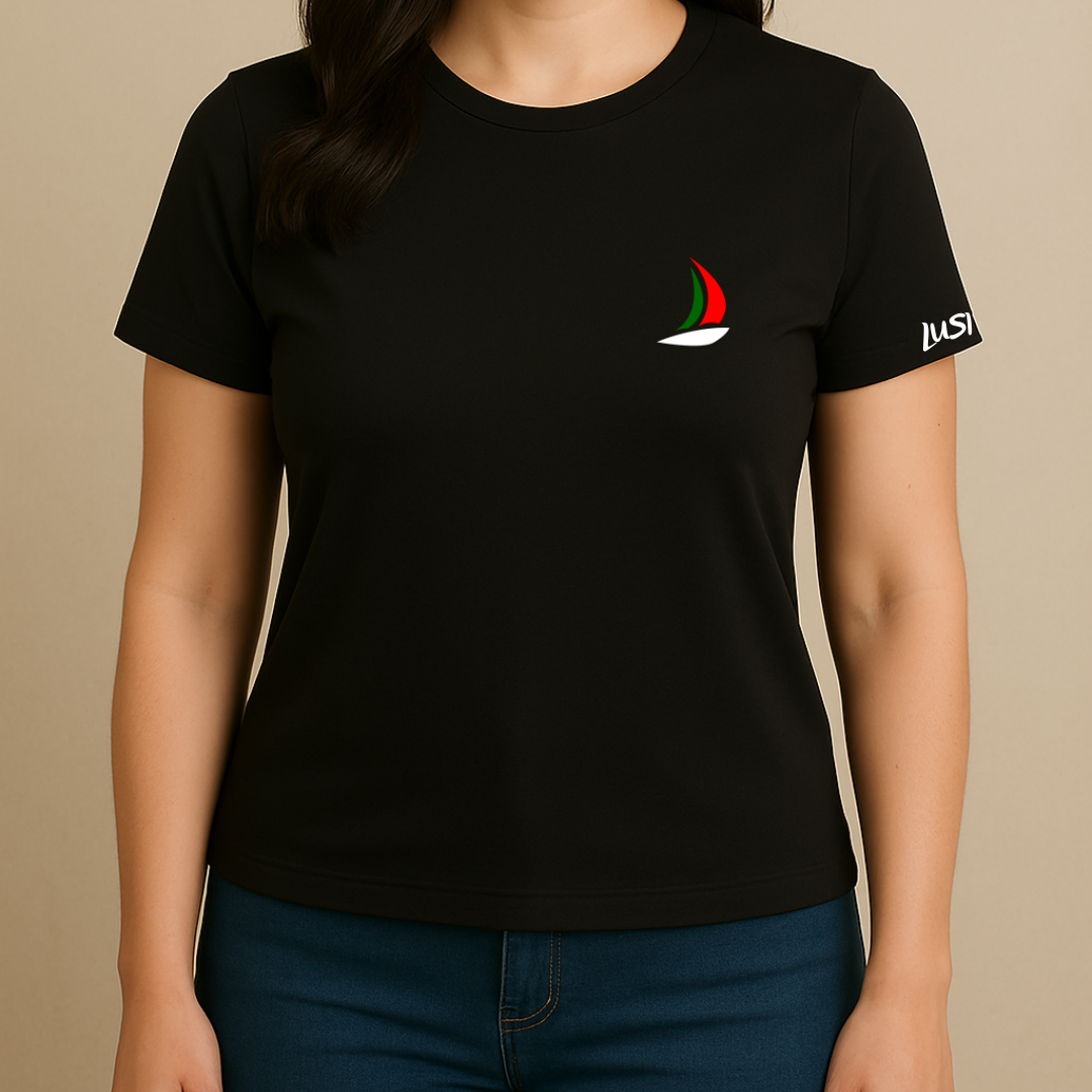 T-Shirt Noir Essência Femme