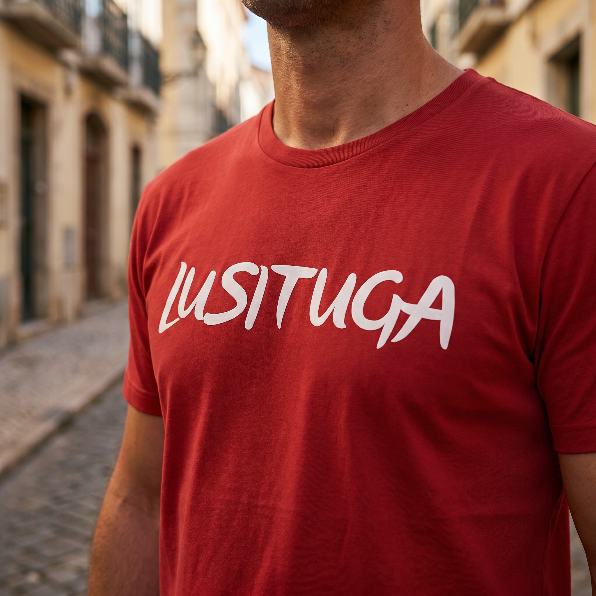 T-Shirt Rouge Lusiituga