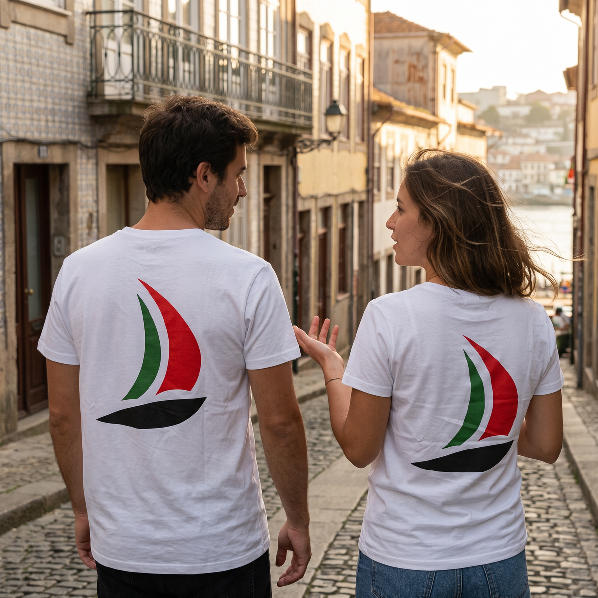 T-Shirt Blanc Saudade