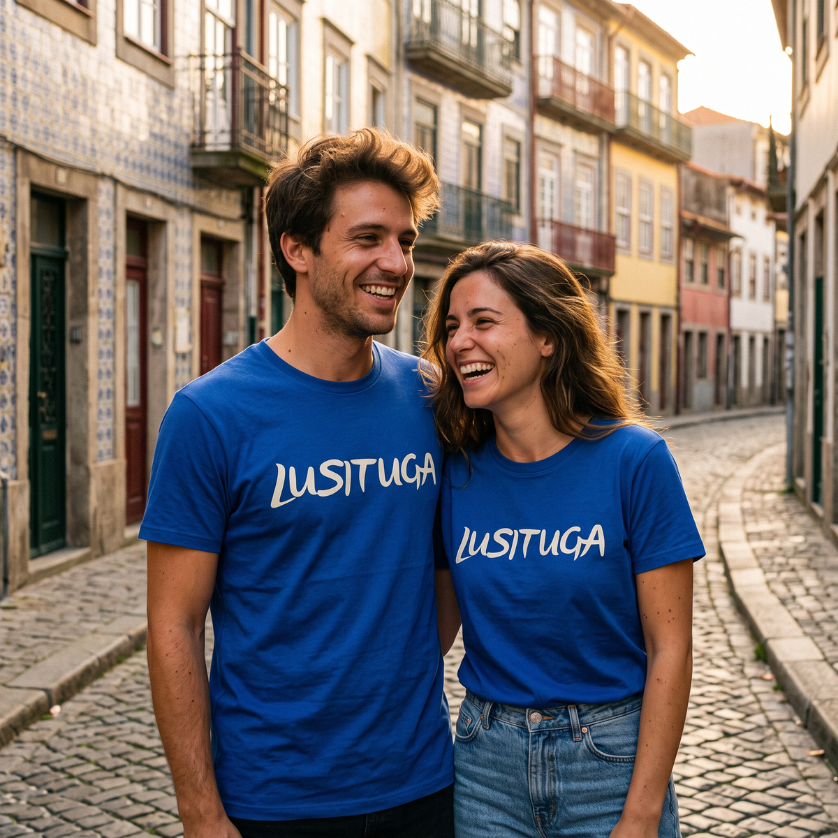 T-Shirt Bleu Saudade