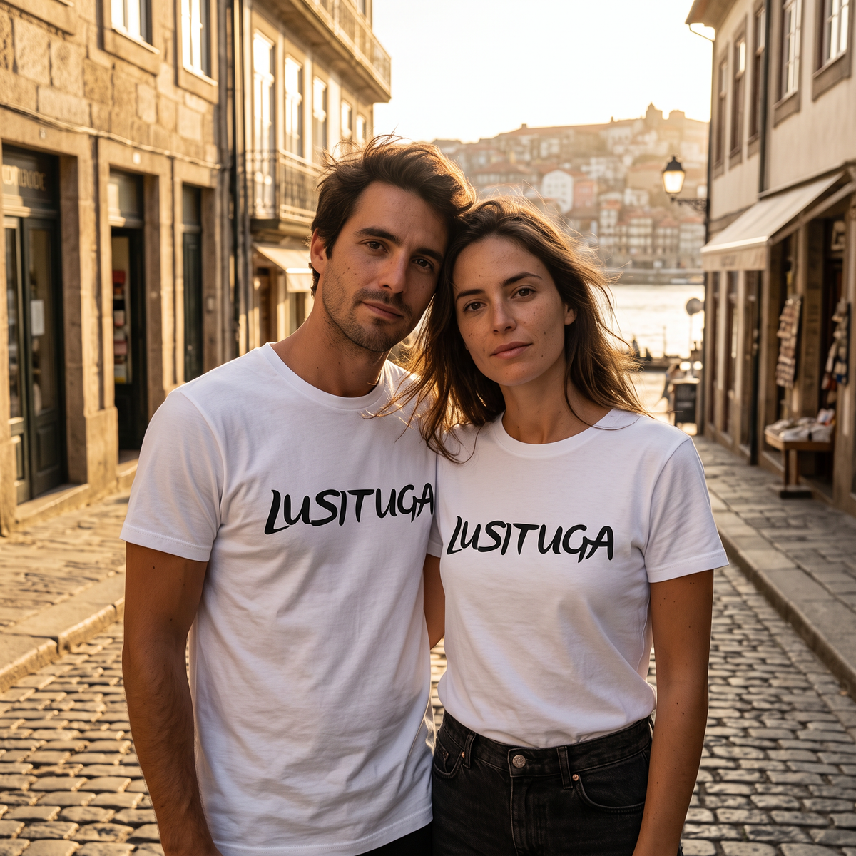 T-Shirt Blanc Saudade