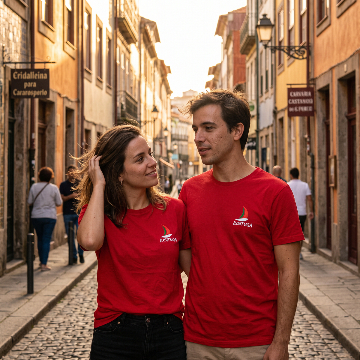 T-Shirt Rouge Caravela
