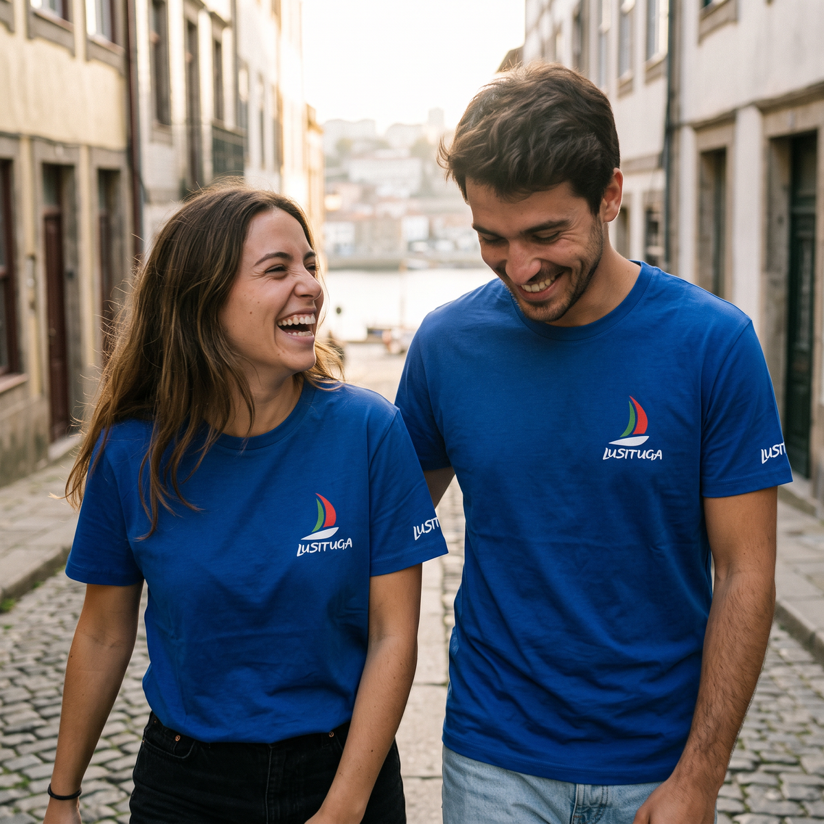 T-Shirt Bleu Vela