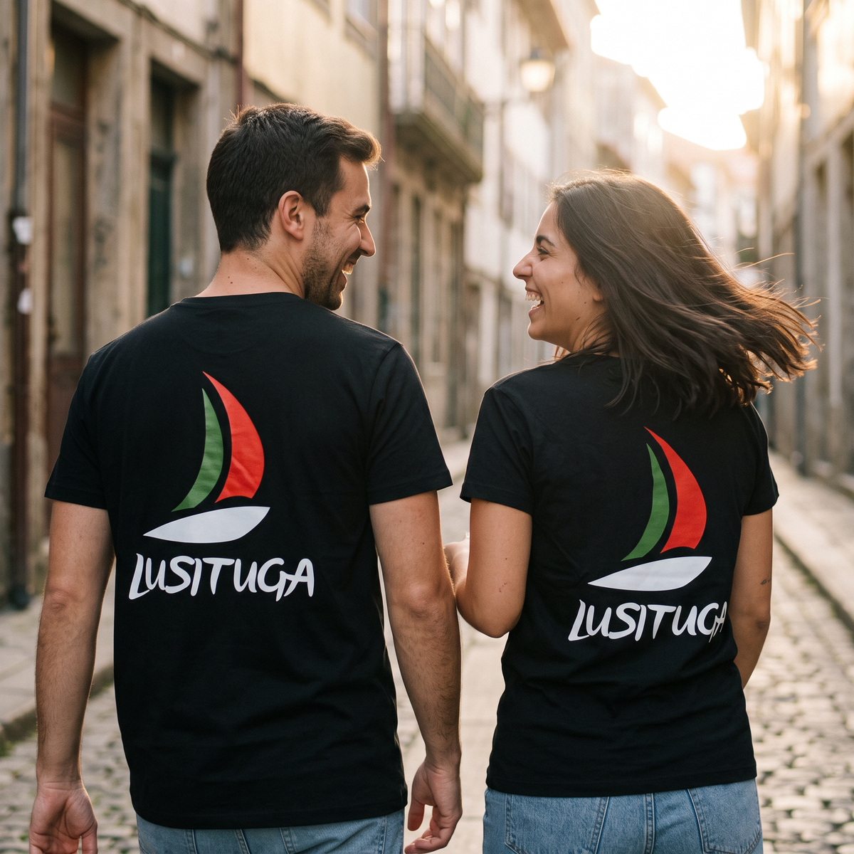 T-Shirt Noir Caravela