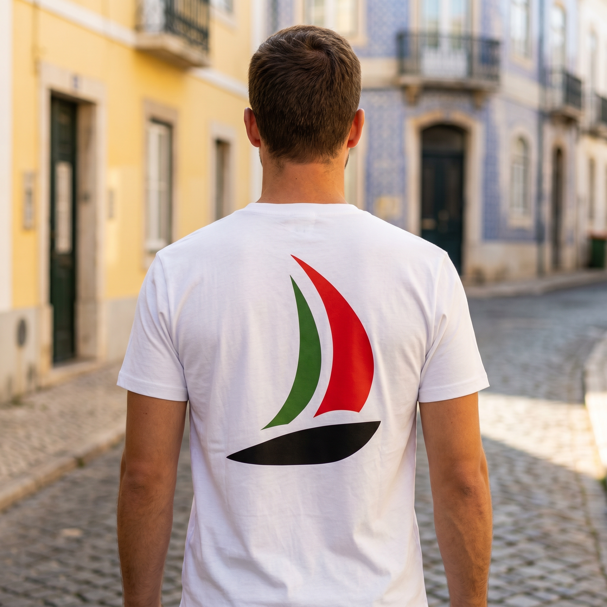 T-Shirt Blanc Lusituga